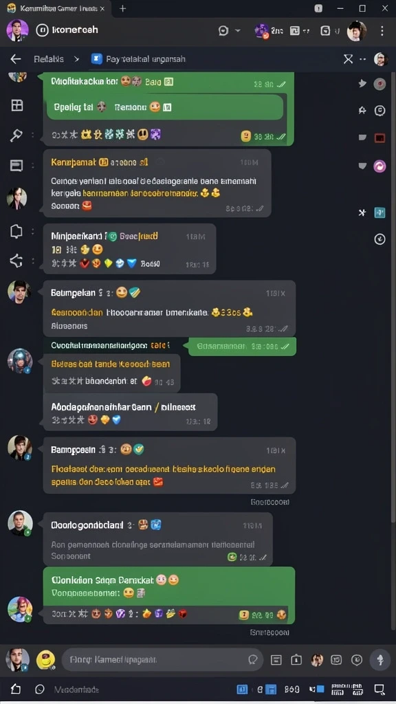 Karakter yang unik dan desain yang berbeda dari game lain.