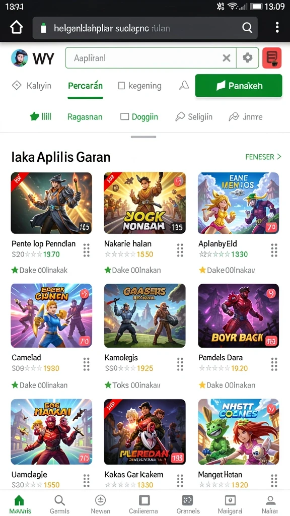 Screenshot menunjukkan antarmuka pengguna yang intuitif.