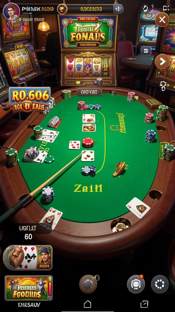 Screenshot level yang menampilkan grafis yang menawan.