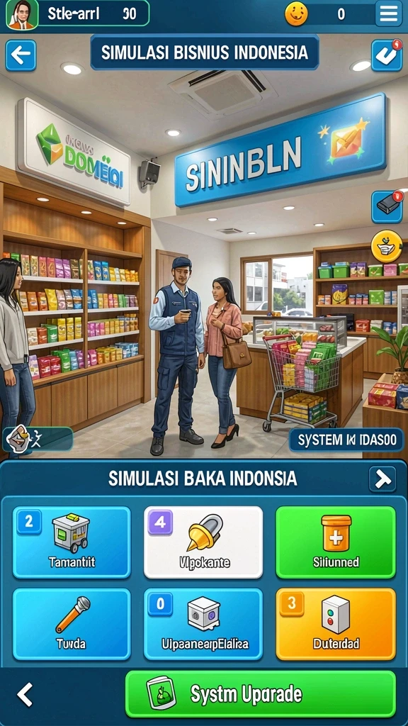 Grafis yang memukau dan penuh warna.