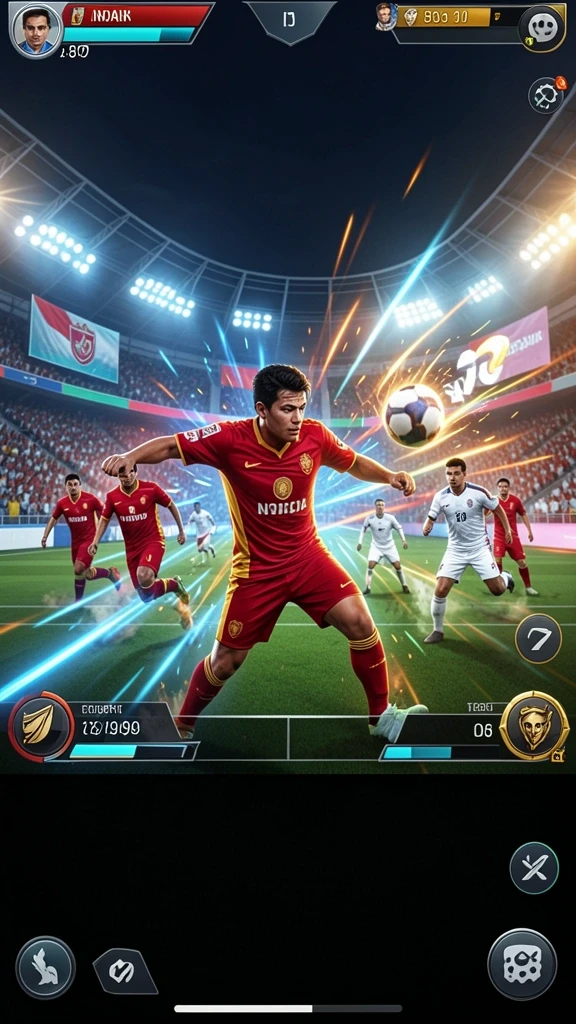 Tampilan awal permainan yang menarik dan mengesankan.