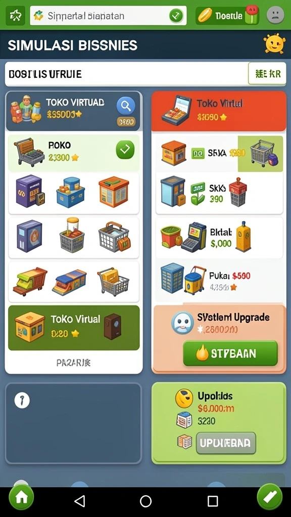 Screenshot menunjukkan fitur interaksi sosial antar pemain.