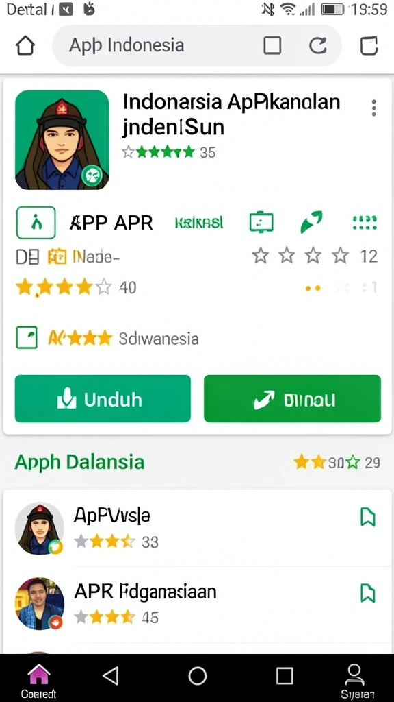 Tampilan antarmuka yang menarik dan mudah digunakan.