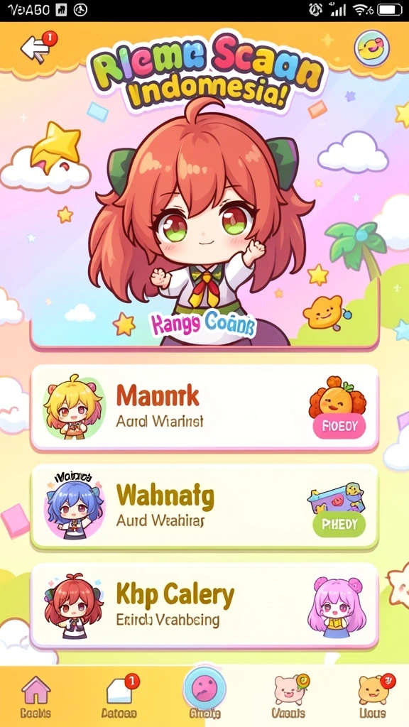 Screenshot karakter terbaru yang diperkenalkan.
