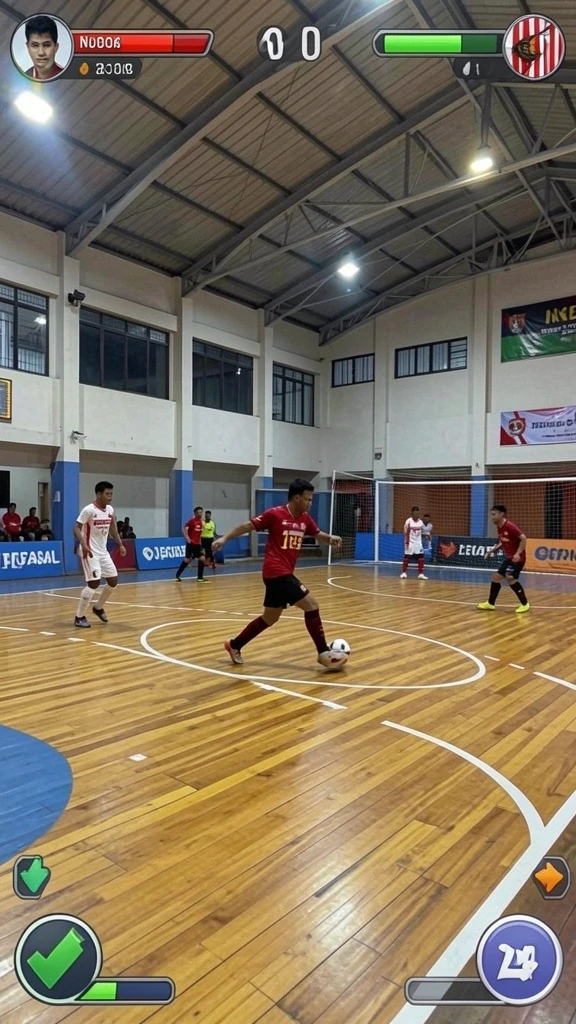 Karakter dengan desain unik dan menarik.