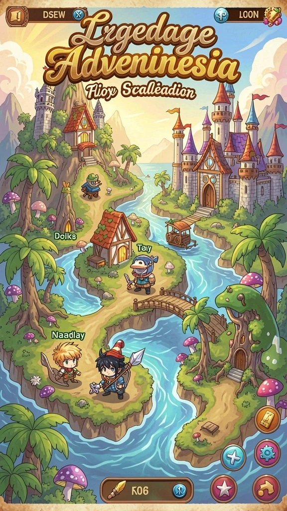 Fitur multiplayer untuk bersaing dengan teman dan pemain lain.