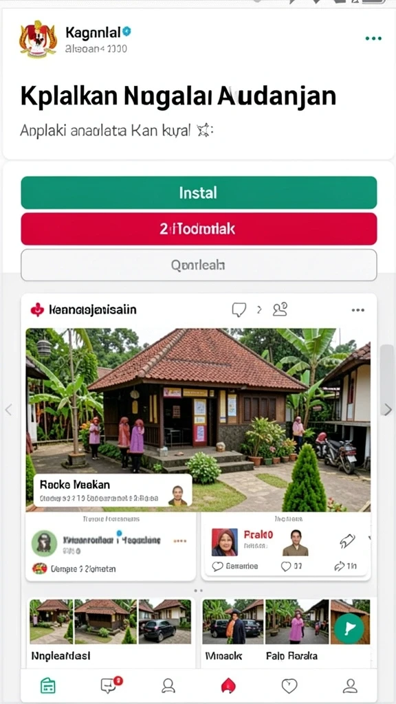 Tampilan antarmuka yang intuitif dan mudah digunakan.