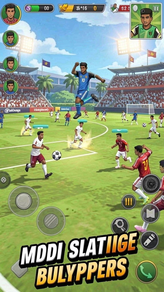 Fitur multiplayer yang memungkinkan kompetisi seru.