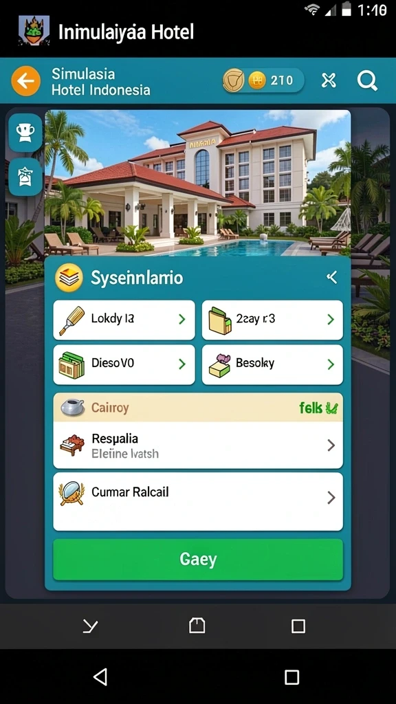 Fitur turnamen yang memacu adrenalin para pemain.