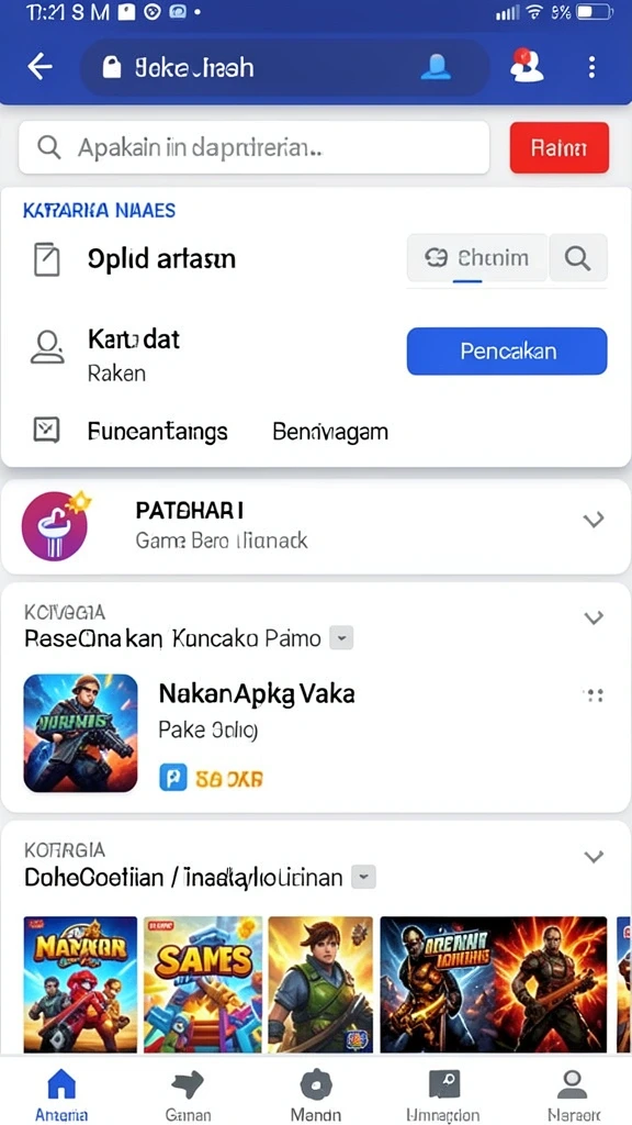 Tampilan antarmuka yang menarik dan mudah dinavigasi.