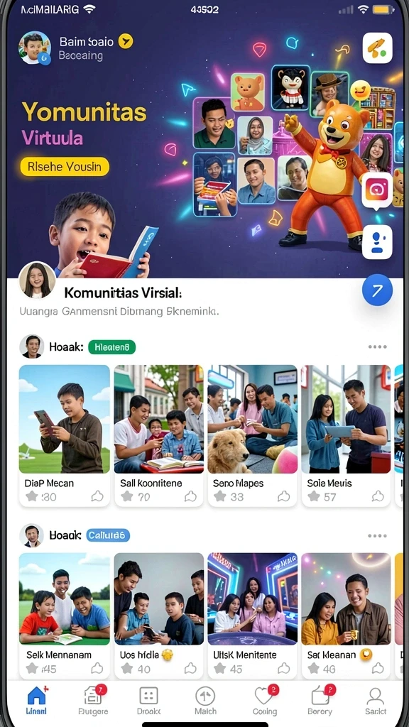 Tampilan antarmuka yang memukau dan mudah digunakan.