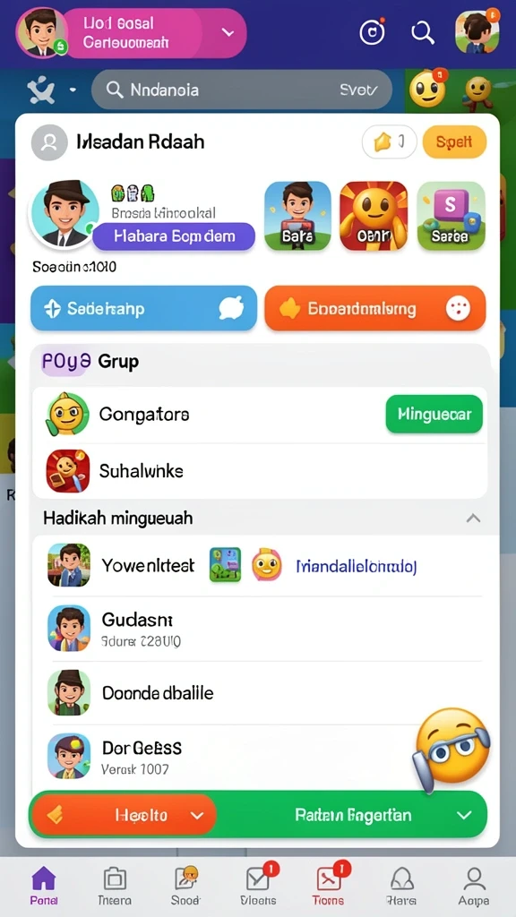 Mode permainan yang variatif dan menarik.