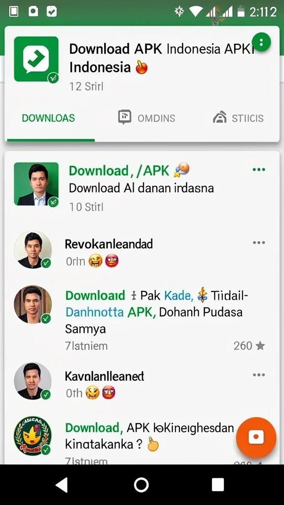 Fitur komunitas untuk diskusi investasi.
