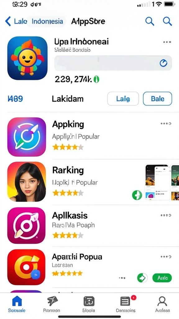 Tampilan antarmuka yang menarik dan user-friendly.