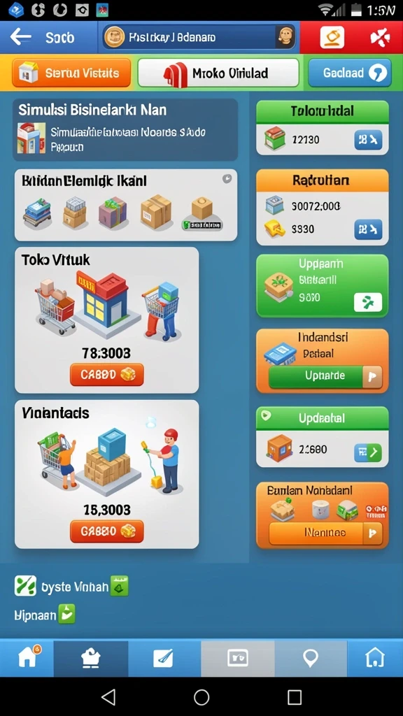 Fitur multiplayer yang memungkinkan interaksi dengan pemain lain.