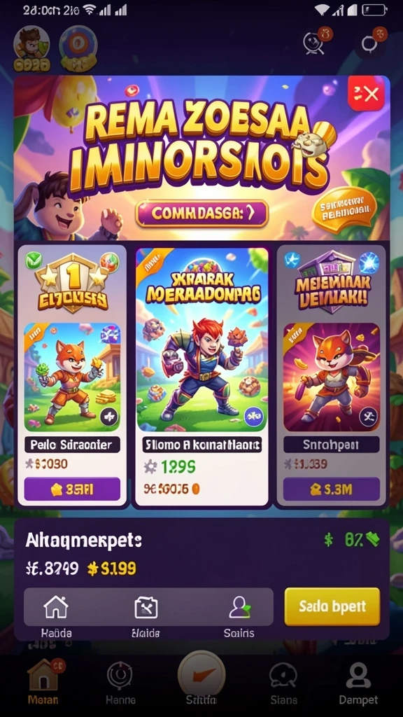 Tampilan utama KAMARTOTO yang menarik dan modern.