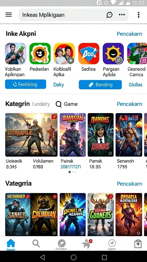 Fitur sosial yang memungkinkan Anda berinteraksi dengan pemain lain.