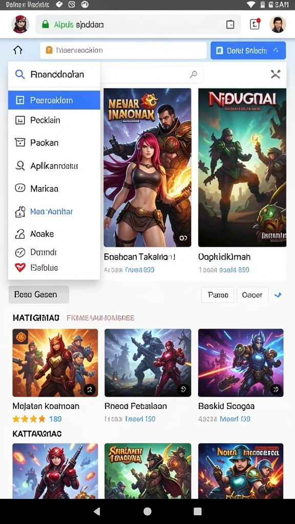 Grafis cerah yang membuat permainan semakin menarik.