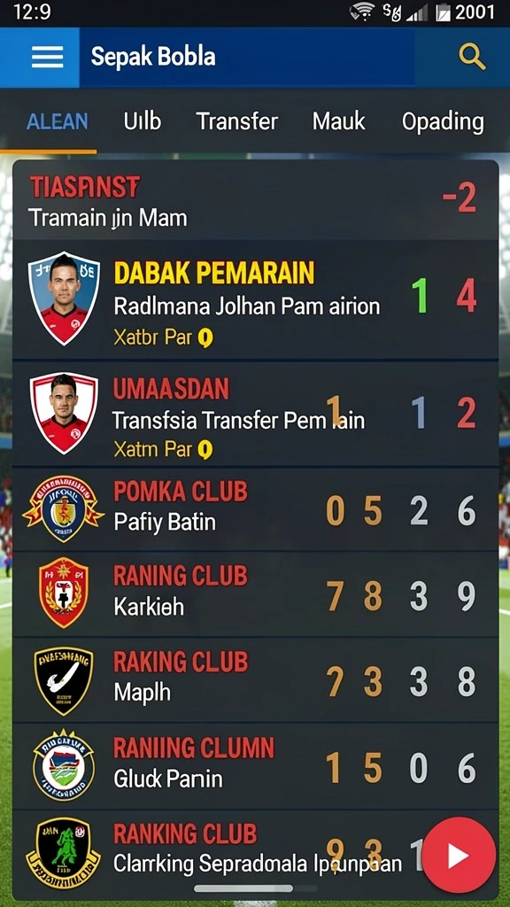 Pengaturan dalam game yang intuitif.