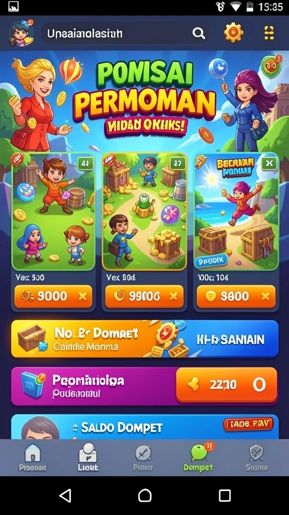 Screenshot karakter baru yang diperkenalkan di pembaruan.