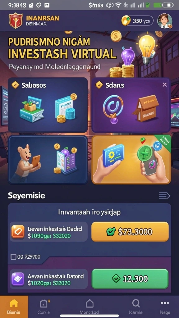 Screenshot menunjukkan tampilan mesin slot yang menarik.