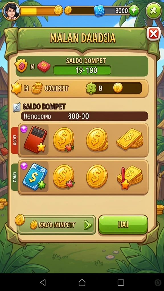 Tantangan menarik di setiap level yang berbeda.