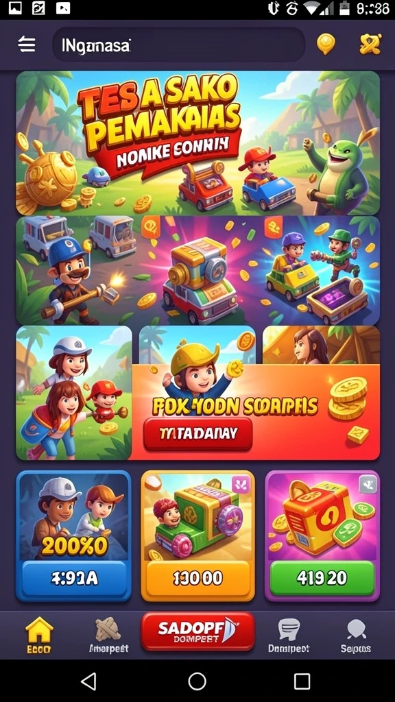 Tantangan menakjubkan di setiap level RPLOOT.