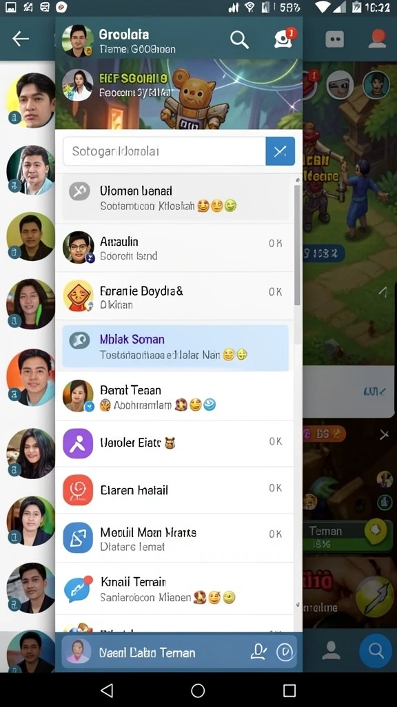 Beragam tema menarik yang membuat permainan tidak membosankan.