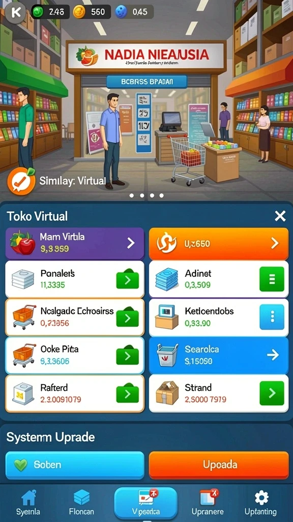 Fitur interaktif yang memudahkan berkomunikasi dengan pemain lain.