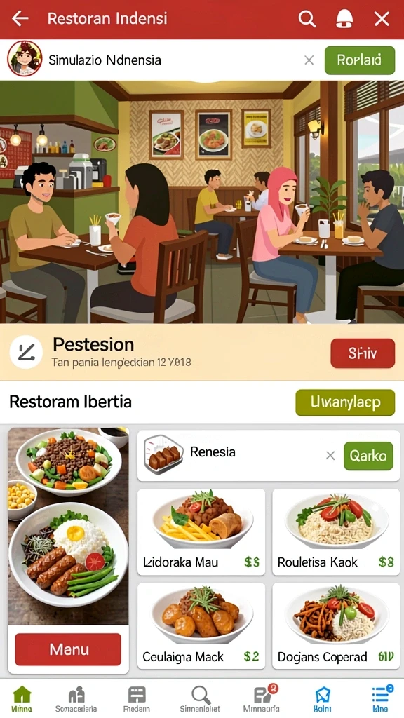 Beragam pilihan permainan yang menantang untuk dinikmati.